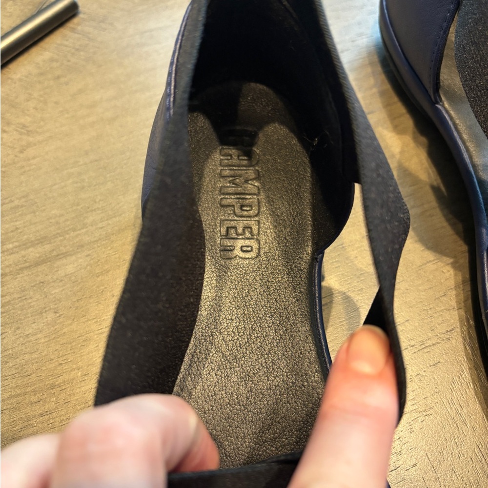 Camper Black and Blue Sandals Sz 38 - Picture 4 of 7